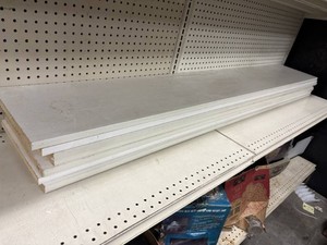 7 - 6 Long Shelving White