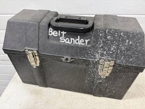 Belt Sander with Toolbox
