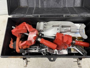 Tool Box with Corner Vises