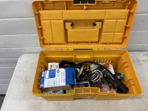 Tool Box with Electrical Supplies