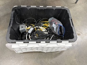 Tote with Extension Cords