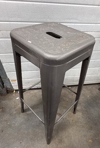 Metal stool