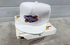 Collectible Pioneer Seed Corn hat with box