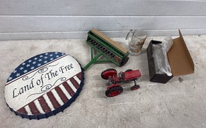 Vintage collectible farm items