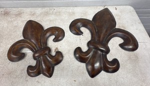 Vintage metal wall hanging