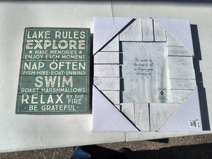 Wall Decor-2 Pieces-NEW