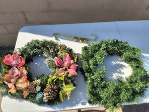 Holiday Wreaths-2 and Hanger