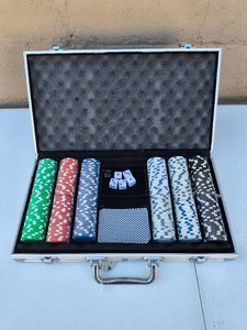 Poker Chip Set with Case