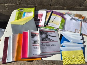Large office supply lot