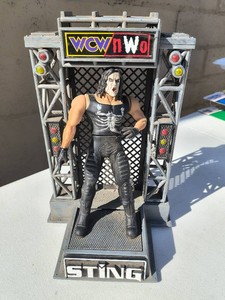 Vintage 1999 WCWNWO Sting Action Figure