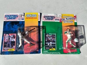 Starting Lineup-Dave Winfield and Joe Namath Collectable figures-NEW