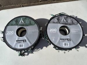 Christmas Lights-Clear-2 Reels