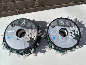 Christmas lights-Clear-2 Reels