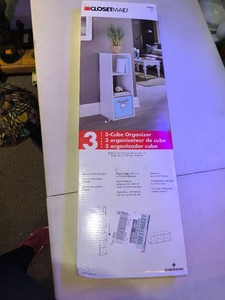 CLOSETMAID 3 Cube Organizer - NEW IN BOX