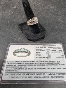 14K & 10K Diamond Wedding Ring Set