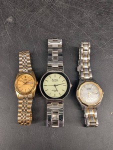 Seiko, Activa & Citizen Quartz Watch Mixed Lot - 3 Watches
