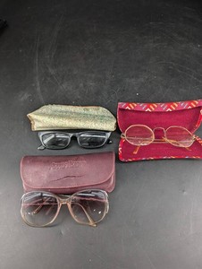 Eyeglasses & Cases Mixed Lot (Lot of 3)