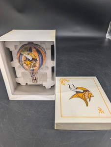Minnesota Vikings Hot Air Balloon Christmas Ornament