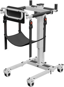 Achairgo Electric Patient Lift with Sling 330 lb Transfer Chair Rechargeable Power with Battery