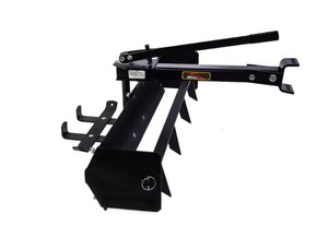 Brinly 42-in Sleeve Box Scraper leveling, backfilling, and moving material