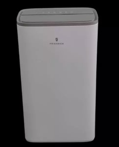 Friedrich - 16,000 BTU 4-In-1 Dual Hose Portable Heat & Cool Air Conditioner with 9,000 BTU Heater - White
