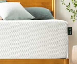 Zinus 12 Inch Queen Green Tea Memory Foam Mattress, Medium Firm Feel, Zoned Pressure