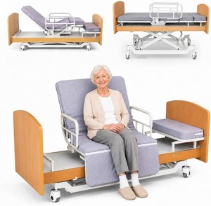 Rotating Electric Hospital Beds for Home Use, 90° Sit-to-Stand