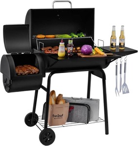 Royal Gourmet CC1830S BBQ Charcoal Grill and Offset Smoker, Outdoor Camping