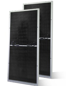 2 Pack ECO-WORTHY 195W N-Type 18BB Bifacial Solar Panel with 25% High Conversion Efficiency
