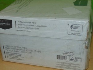 Multipurpose Copy Printer Paper, 20 lb, 8.5 x 11 Inches, 10 Reams 5000 Pages