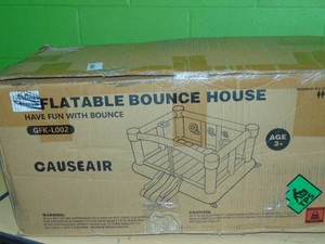 Causeair  GFK-L002 Big Inflatable Bounce House for Party Fun,15ft x 14.8ft,Double Basketball Hoop,