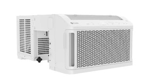 GE Profile - ClearView 550 Sq. Ft. 12,200 BTU Smart Ultra Quiet Window Air Conditioner - White