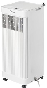 Midea 8,500 BTU ASHRAE Portable Air Conditioner, Cools up to 150 Sq. Ft.no accessories