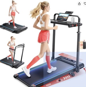 Walking Pad Treadmill with Incline, 2.753.0HP Under Desk