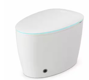 Smart Toilet with Auto Lid Opening,Foam Cover,Dual-Size Flush,Feminine Wash & Warm Air Dry Function