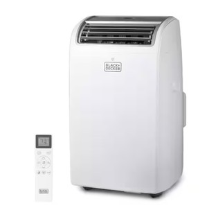14,000 BTU (10,200 BTU DOE) Portable Air Conditioner Unit, Cools 700 Sq. Ft. with Heater with Remote in White