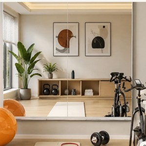 2 Pack 24 x 70 Large Frameless Yoga Mirror KM-YOGA-R