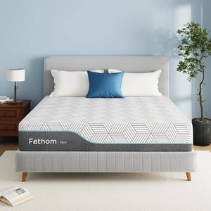 FATHOM Firm Queen Mattress 10 Inch Memory Foam Mattress