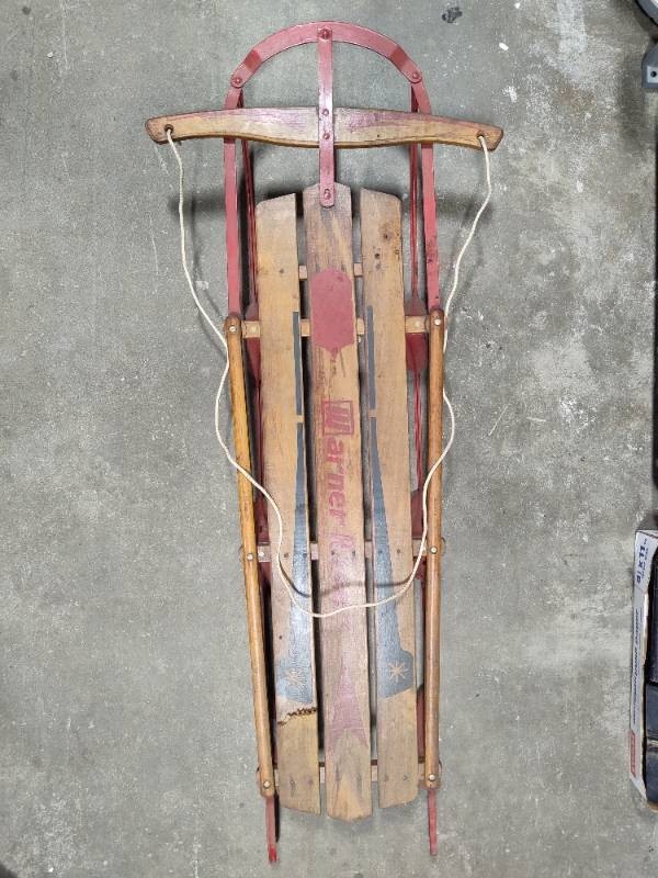 Warner Racer Vintage Sled