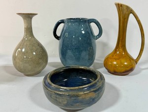 Beautiful Vintage Pottery Vases