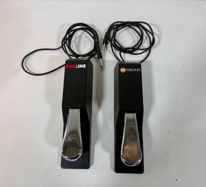 M Gear and ProLine Keyboard Sustain Pedals