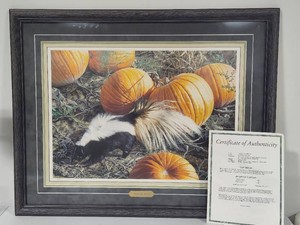 Trick or Treat Limited Edition SignedNumbered Print by Carl Brenders wCOA