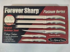 Forever Sharp Platinum Series Knife Set