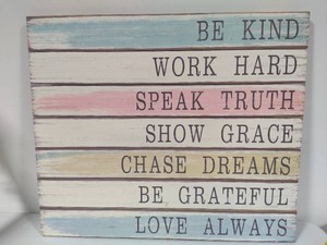 Positive Messaging Wall Art