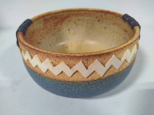 Signed Rick Schlag Studio Pottery Bowl
