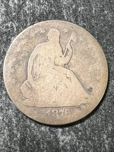 1876-S US SEATED LIBERTY HALF DOLLAR