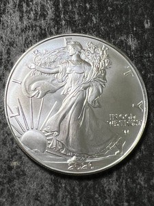 2026 AMERICAN SILVER EAGLE 1 TROY OZ .999 FINE SILVER