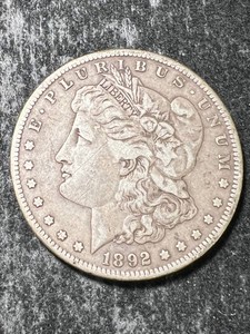 1892-S US MORGAN SILVER DOLLAR