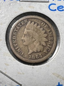 1864 US INDIAN HEAD CENT
