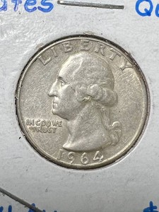 1964 US WASHINGTON QUARTER